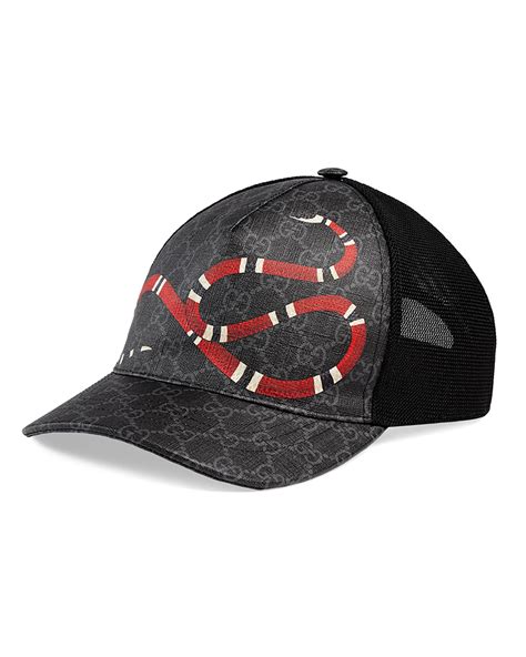 gucci hat snake black|black tiger gucci hat.